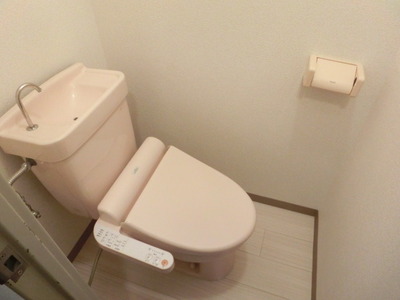 Toilet. With Washlet