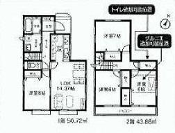Floor plan. (B Building), Price 28,300,000 yen, 4LDK, Land area 115.49 sq m , Building area 94.6 sq m
