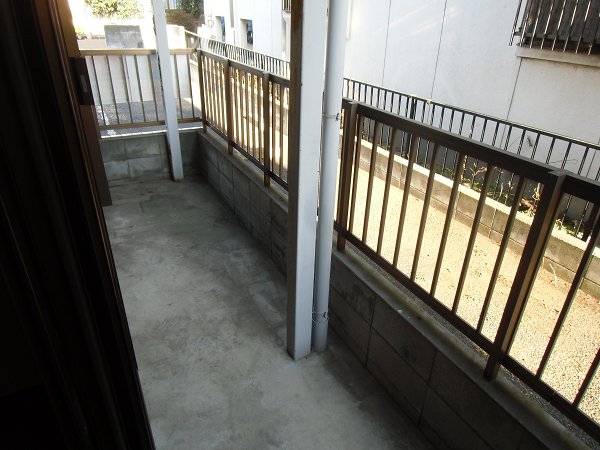 Balcony. South is facing