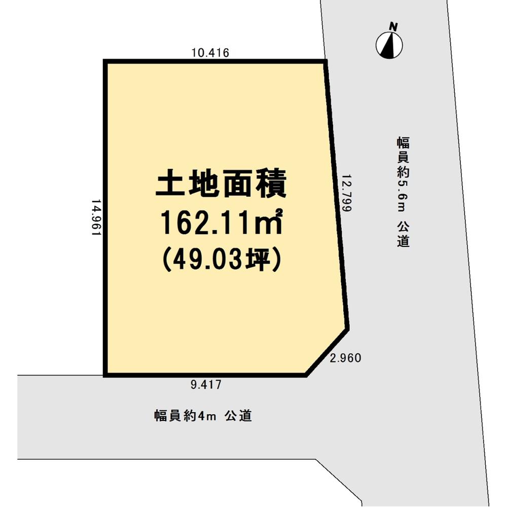 Compartment figure. 39,800,000 yen, 4LDK, Land area 162.11 sq m , Building area 134.35 sq m