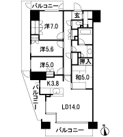 Floor: 4LDK + N + SIC, the occupied area: 95.27 sq m, Price: TBD
