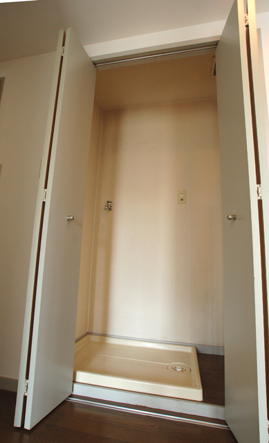 Other room space. Door with in-room washing machine area of ​​the independent type