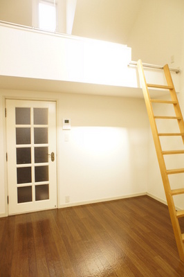 Living and room. With loft! Since the second floor ceiling is higher open