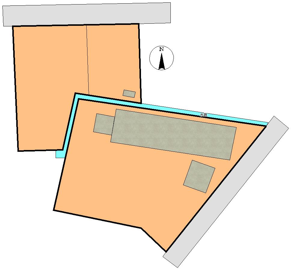 Compartment figure. Land price 300 million 86 million yen, Land area 4,557.69 sq m