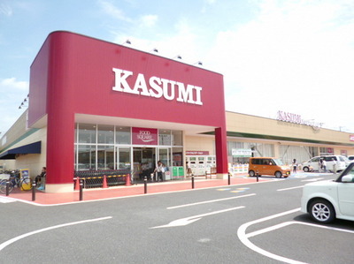 Supermarket. 300m until Kasumi (super)