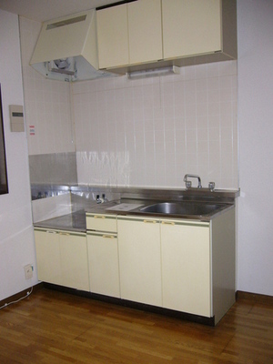 Kitchen. Gas stove two-necked installation Allowed