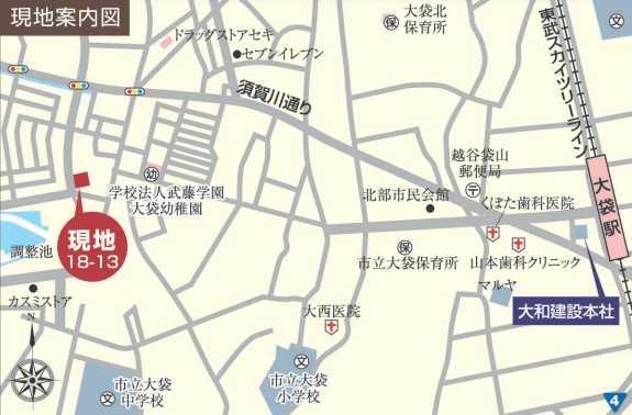 Local guide map