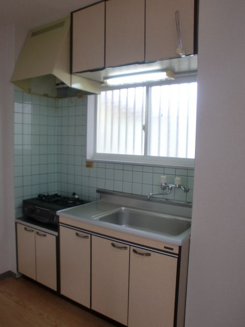 Kitchen. Spacious in the kitchen for the family. Gas stove with 2-neck. 