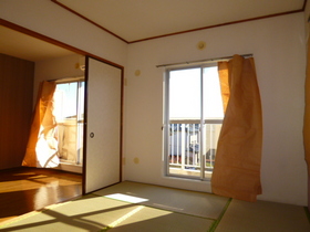 Living and room. Japanese-style room. 