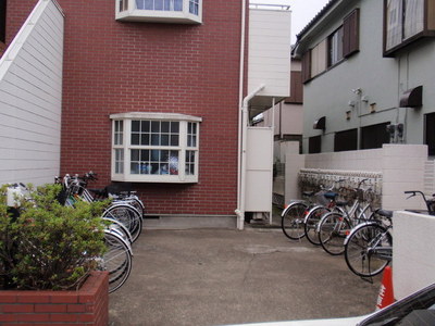 Other common areas. Place for storing bicycles