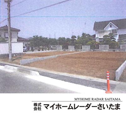 Local land photo. East Washinomiya 3 minutes South road  ☆ No construction conditions land sale  ☆ Bright house can be designed in the south road.   ☆ Your whole family is very happy in the vicinity from the station