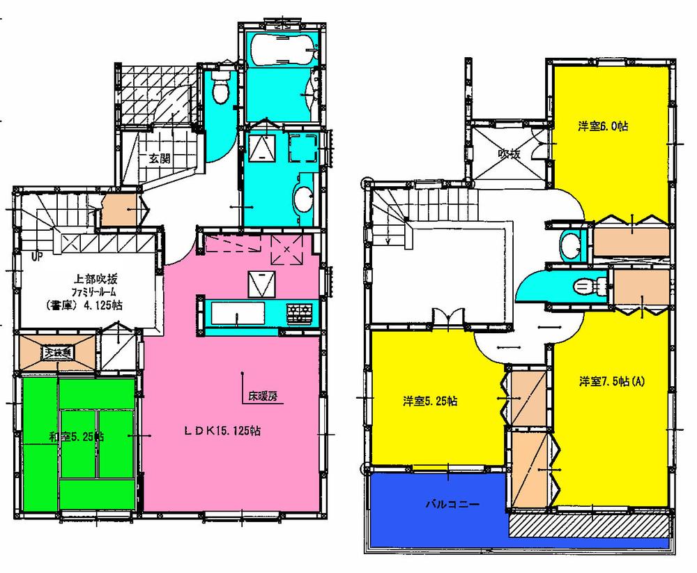 Floor plan. 27,800,000 yen, 4LDK, Land area 146.11 sq m , Building area 110.86 sq m