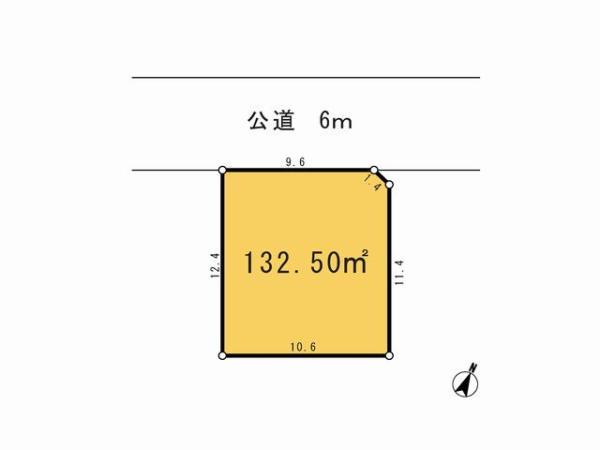 Compartment figure. Land price 12.5 million yen, Priority to the present situation is if it is different from the land area 132.5 sq m drawings