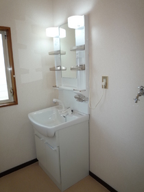 Washroom. Vanity is a new article!