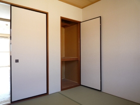 Living and room. Japanese-style storage