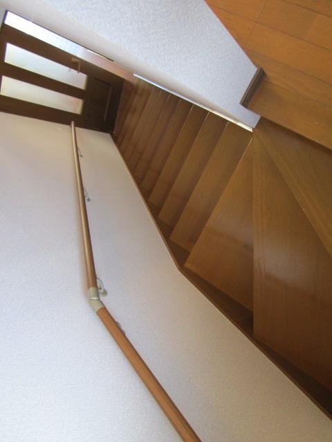 Other. With stair handrail