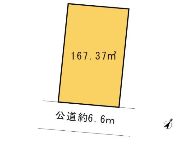 Compartment figure. Land price 9.3 million yen, Priority to the present situation is if it is different from the land area 167.37 sq m drawings