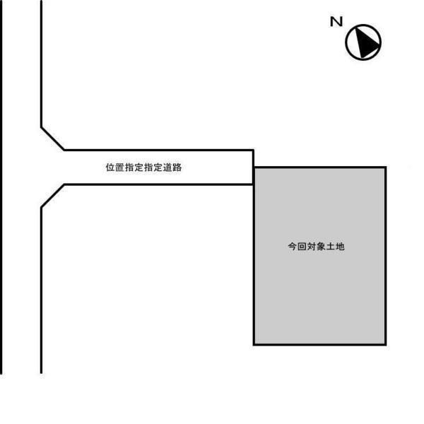 Compartment figure. Land price 20.5 million yen, Land area 254.54 sq m