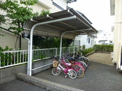 Other common areas. Place for storing bicycles