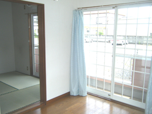 Living and room. South Western and Japanese-style room