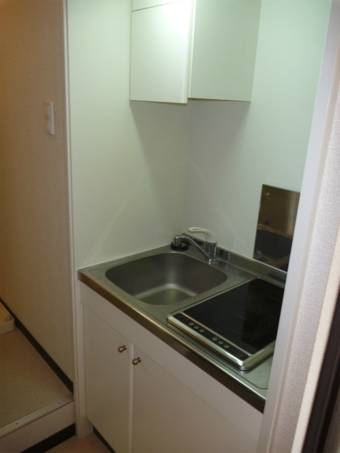 Kitchen. It is a lovely white kitchen