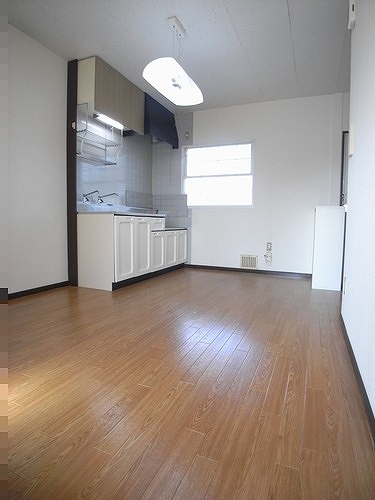 Living and room. Dining kitchen is spacious space! 