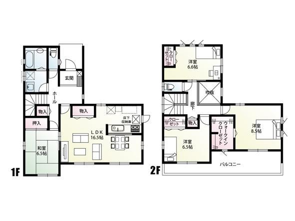 Floor plan. (10 Building), Price 26,800,000 yen, 4LDK, Land area 167.31 sq m , Building area 115.09 sq m