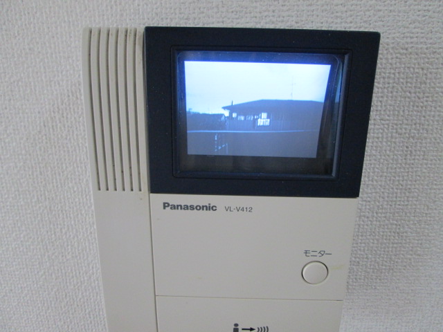 Security. Intercom with a camera
