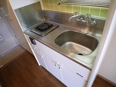 Kitchen. Bite electric stove.
