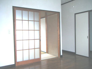 Living and room. Dining is flooring