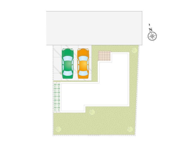 Other. Loose and secure the 2 car car space Compartment Figure