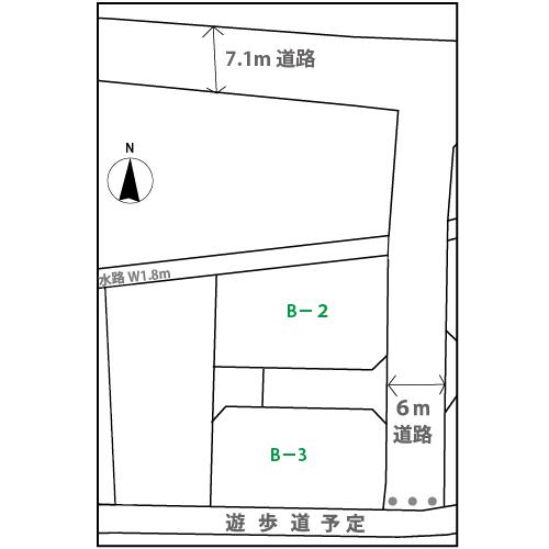 Compartment figure. Land price 15,950,000 yen, Land area 197.51 sq m