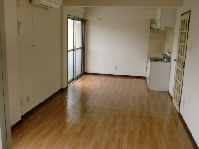 Living and room. Living-dining kitchen