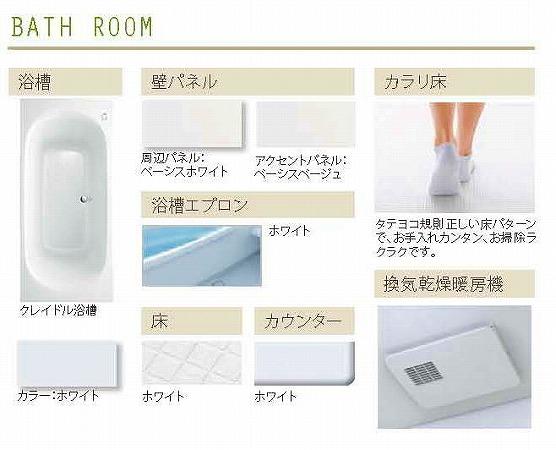 Same specifications photo (bathroom). 4 buildings Specifications (with bathroom heating ventilation dryer construction)