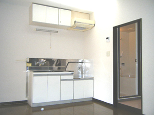 Kitchen. Spacious with a sink in the kitchen to DK