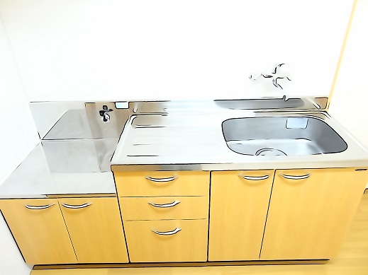 Kitchen. Storage-rich kitchen