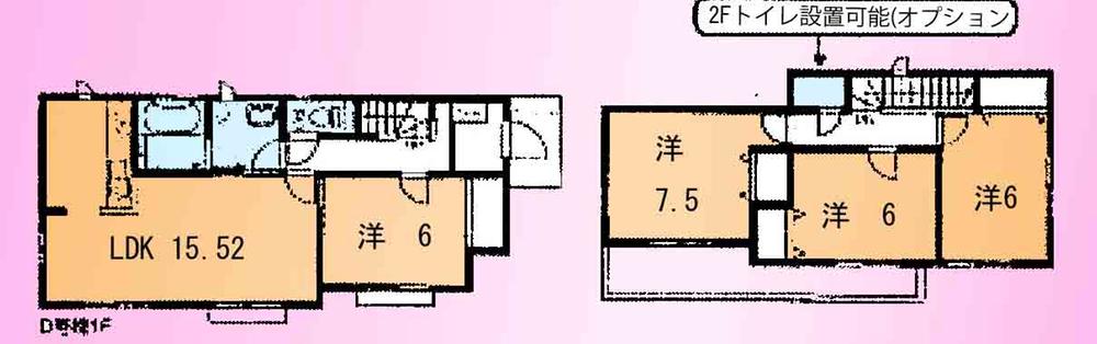 Floor plan. Price 18.9 million yen, 4LDK, Land area 149.84 sq m , Building area 97.91 sq m