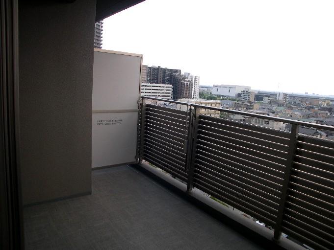 Balcony. Spacious wide balcony