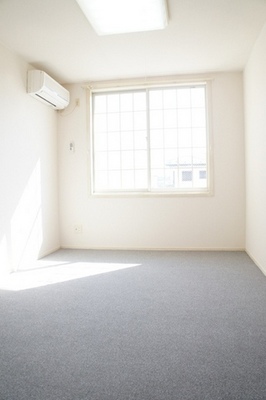 Living and room. Bright Western-style in the top floor facing south