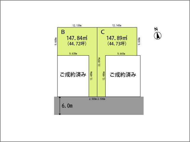 The entire compartment Figure. B ・ C compartment: 15.2 million yen, A ・ D compartment: your conclusion of a contract