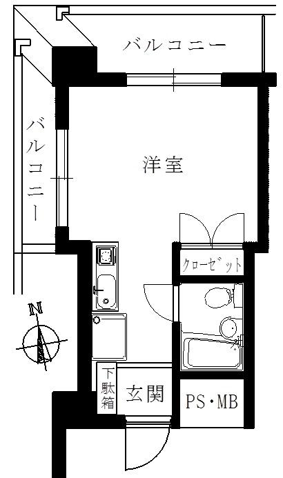 Floor plan. Price 5.8 million yen, Occupied area 17.79 sq m