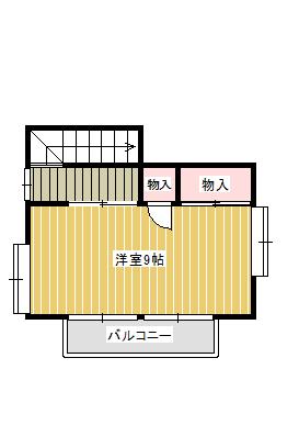 Floor plan. 9.8 million yen, 4K, Land area 100.04 sq m , Building area 67.06 sq m 2-floor plan view