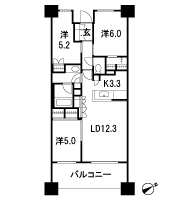 Floor: 3LD ・ K + WIC, the occupied area: 70.15 sq m, Price: 32,435,591 yen, now on sale