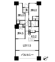 Floor: 3LD ・ K + WIC, the occupied area: 69.58 sq m, Price: 28,940,661 yen, now on sale