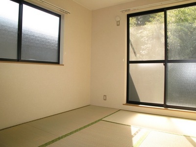 Living and room. Bright Japanese-style room in the two-sided lighting