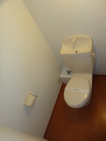 Toilet. It is spacious space