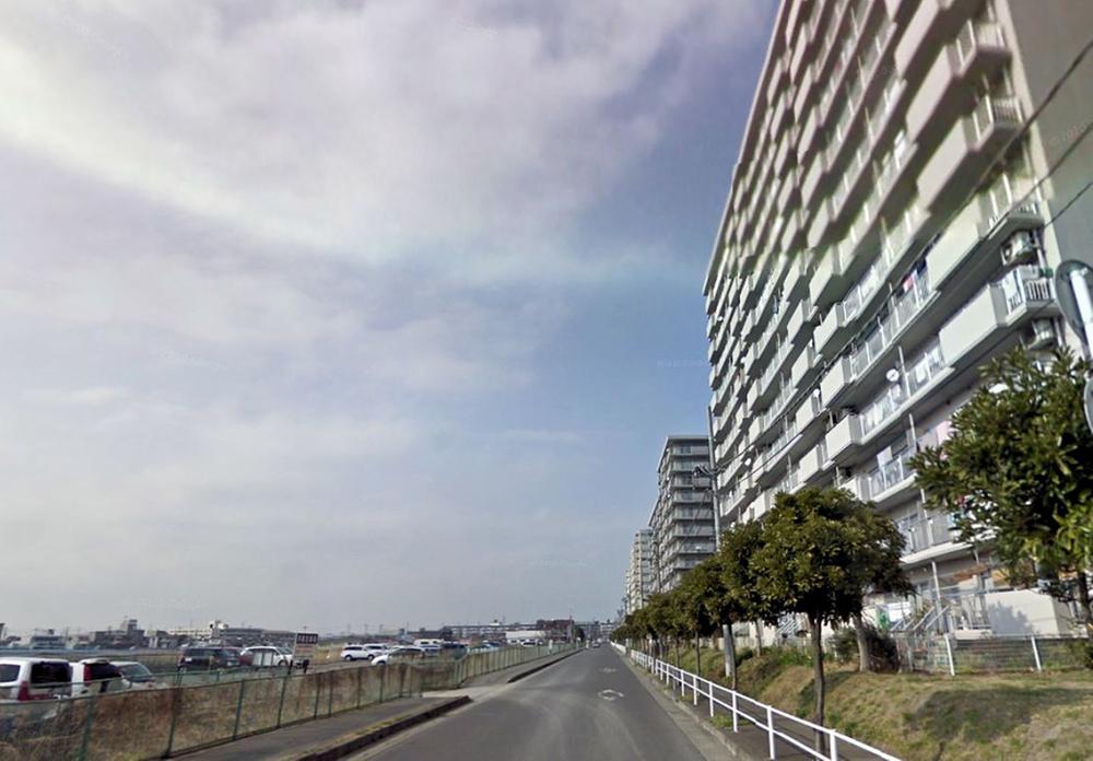 Local appearance photo. Bus stop is right in front