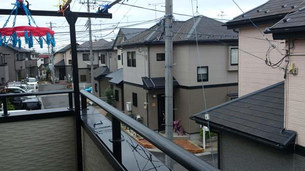 View photos from the dwelling unit. View from the site (August 2013) Shooting