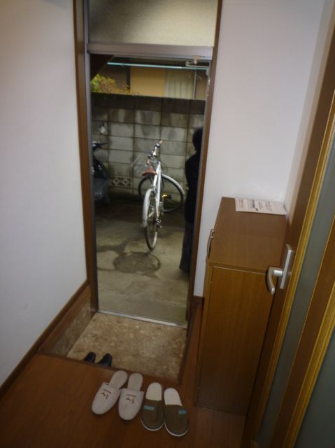 Entrance. Of course cupboard with. There is also a hall.