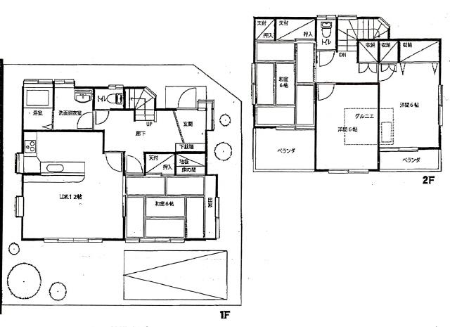 Floor plan. 21,800,000 yen, 4LDK, Land area 100.08 sq m , Building area 90.51 sq m